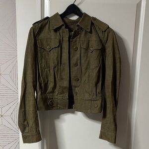Fossil Khaki Utility Women's Jacket